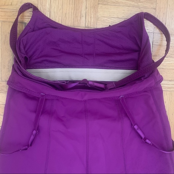 lululemon Warrior 1 Tank Top Dewberry Purple Pink Size 4 - Picture 7 of 11